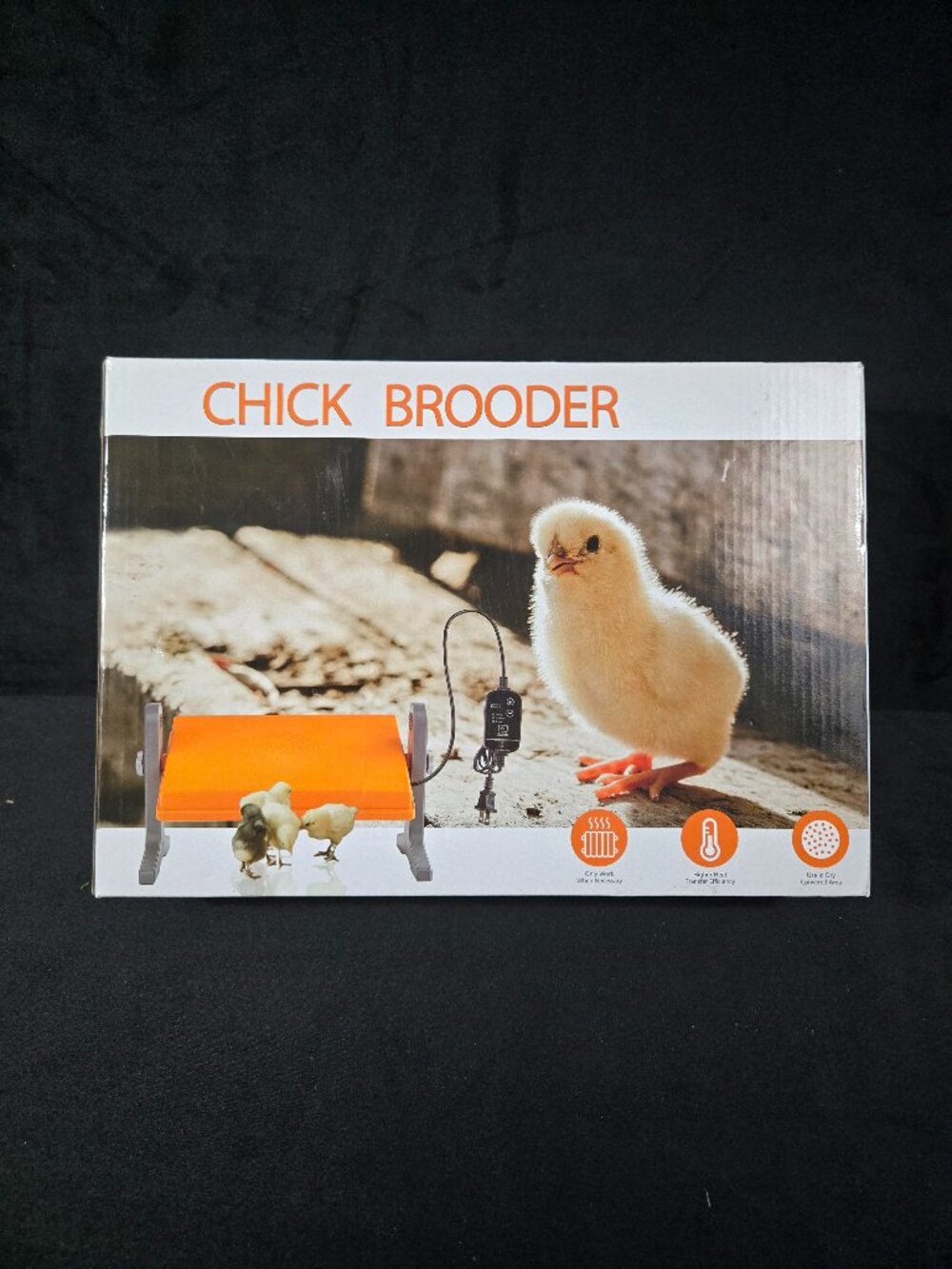 Fuzzy-Bird 12x8 Chick Brooder Heater Plate 3 Temperature Settings